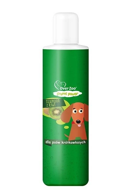 OVER ZOO Frutti Power Shampooing au Kiwi pour chiens à poils courts 200ml