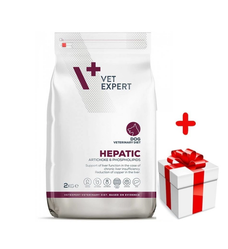 VETEXPERT Veterinary Diet Hepatic Dog 2kg + Surprise pour votre chien GRATUITES !