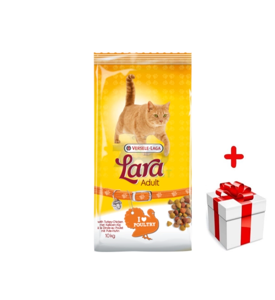 Versele-Laga Lara Adult Dinde et poulet 10kg+Surprise