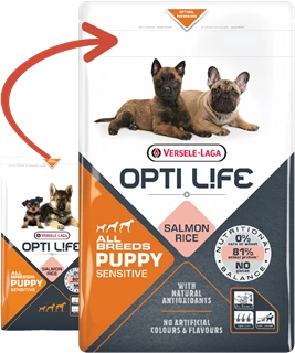 Versele-Laga Opti Life Puppy Sensitive Saumon avec Riz 1kg