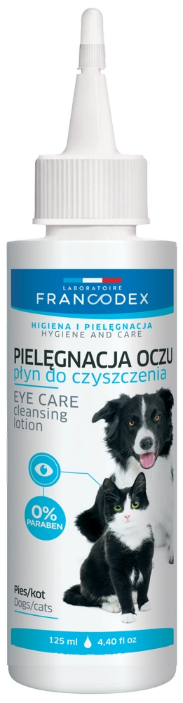 Zolux Francodex Solution oculaire pour chiens et chats 125ml