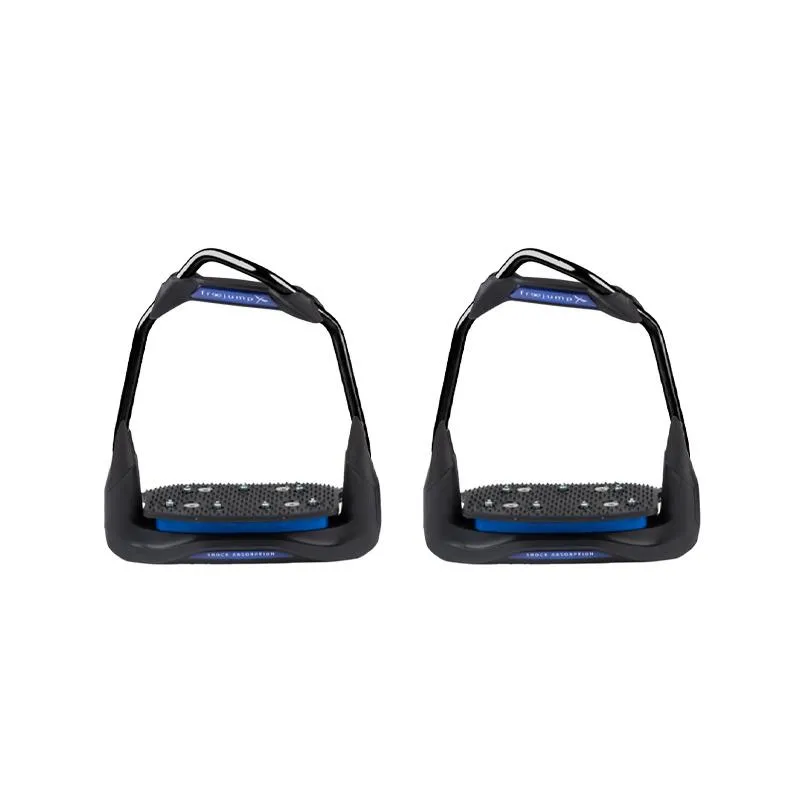 Étriers équitation Air’s Full Black (plancher 10° œil 30°)