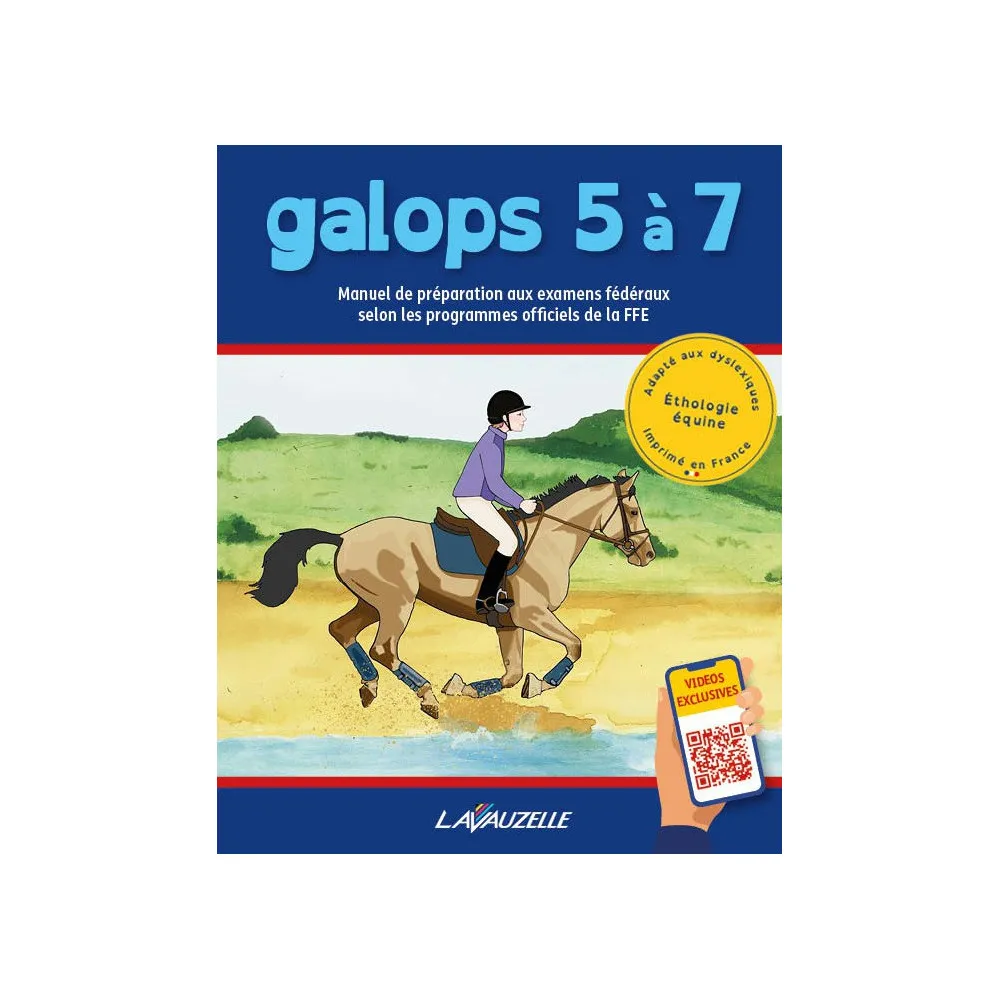 Galops 5 à 7 avec vidéos Lavauzelle