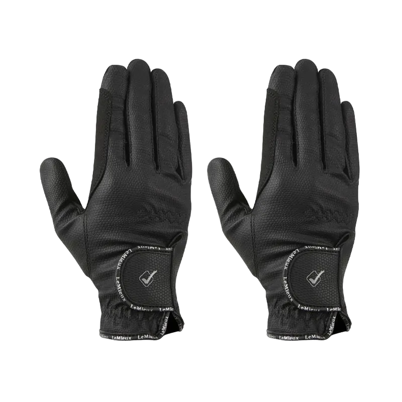 LeMieux - Gants d'équitation Pro Touch noir