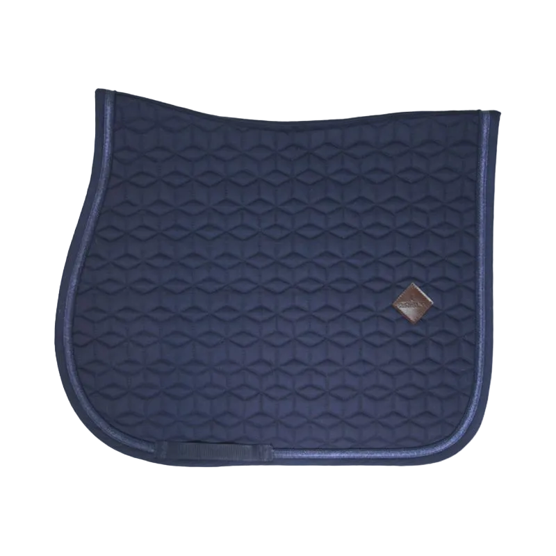 Kentucky Horsewear - Tapis de selle Glitter Rope marine