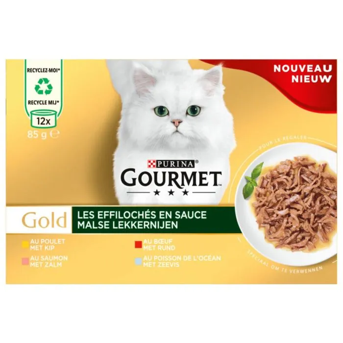 Gourmet Mon Petit Aliments Pour Chats 6x80g