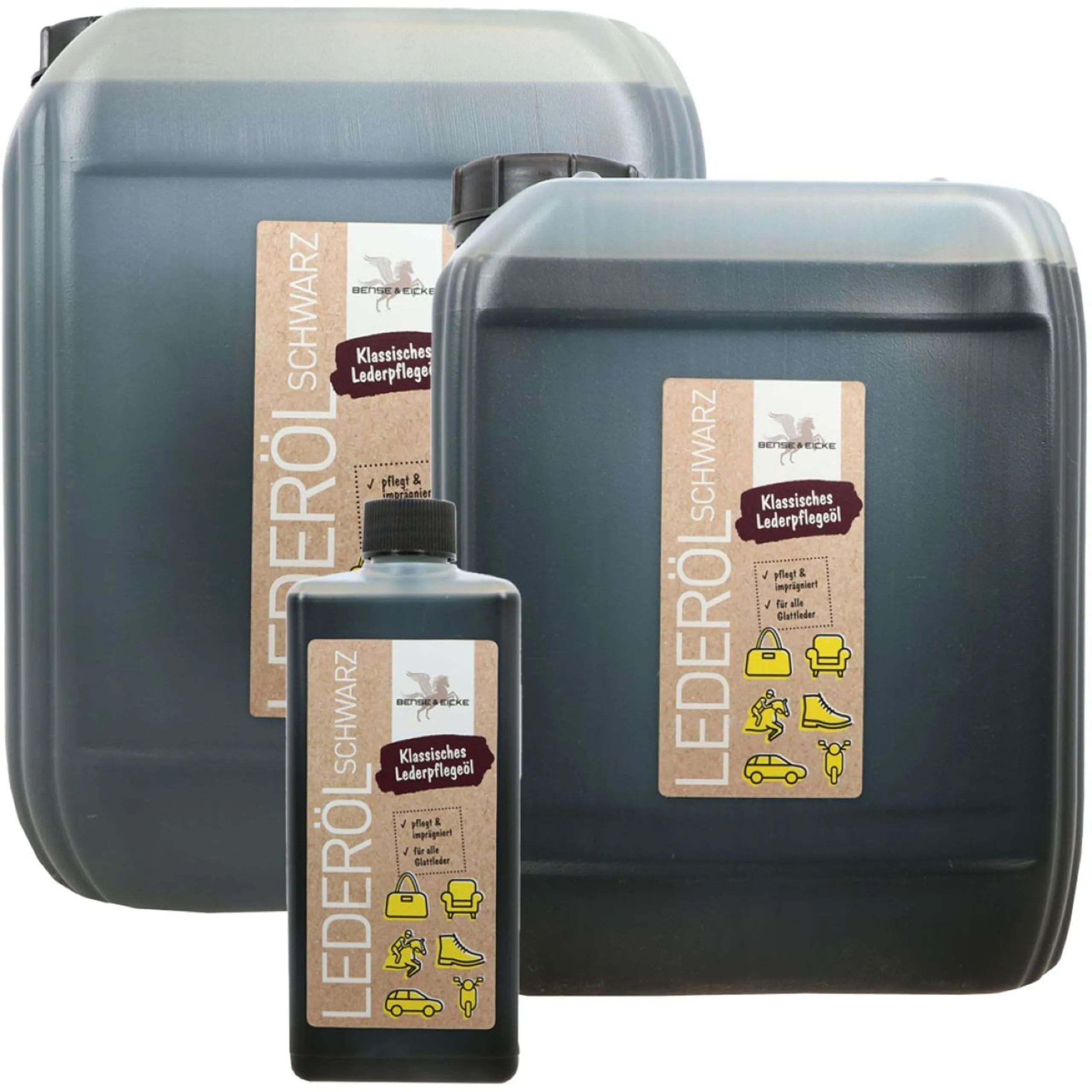 Bense & Eicke Huile pour Cuir Noir