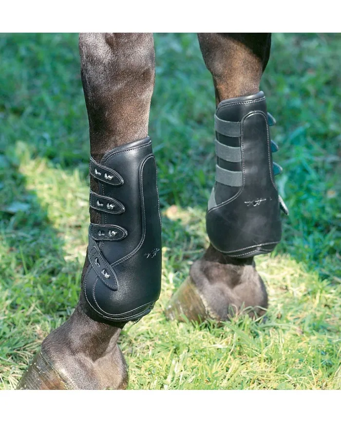 Guêtres Equipe en Cuir avec Intérieur en Cuir