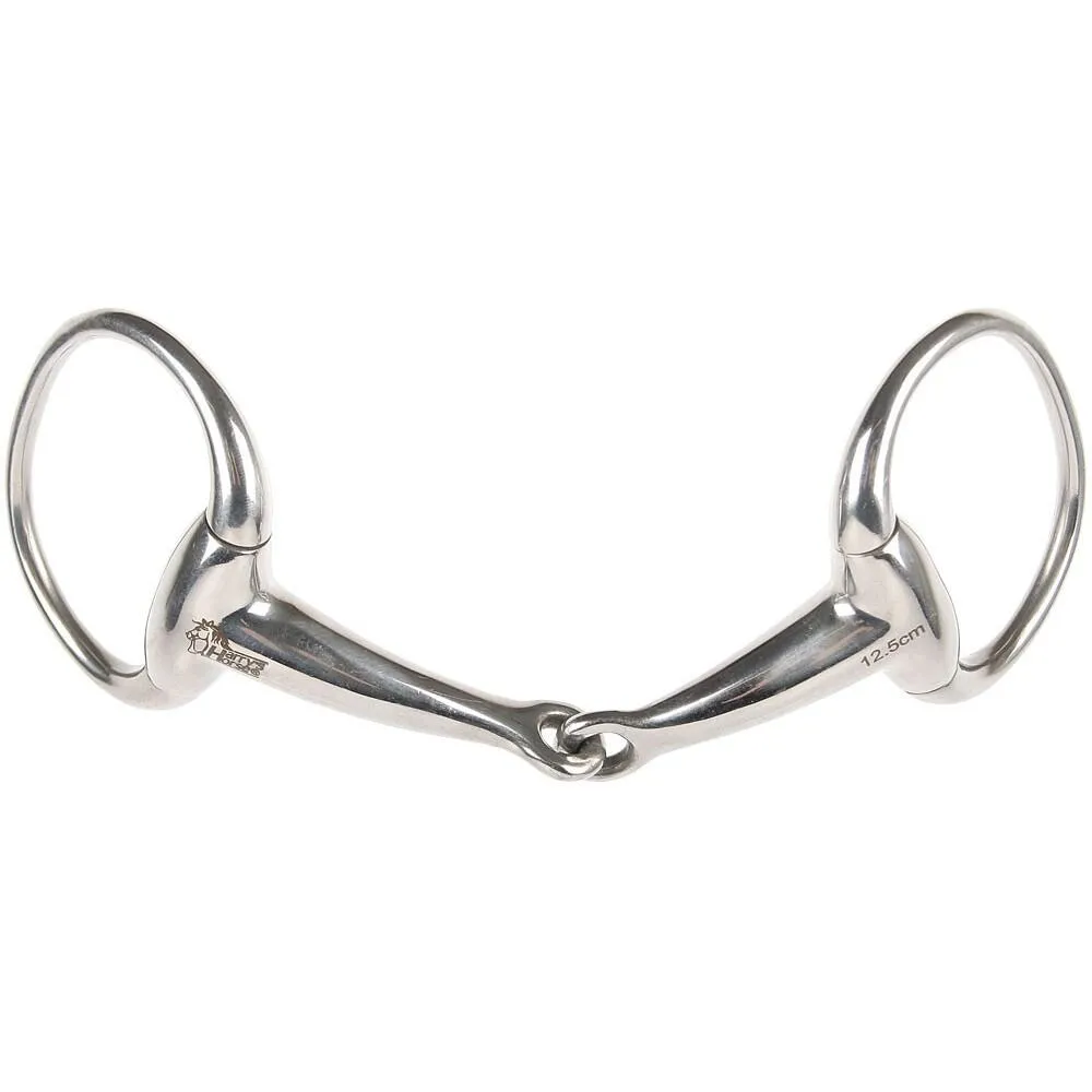 Mors olive pour cheval simple brisure 18 mm