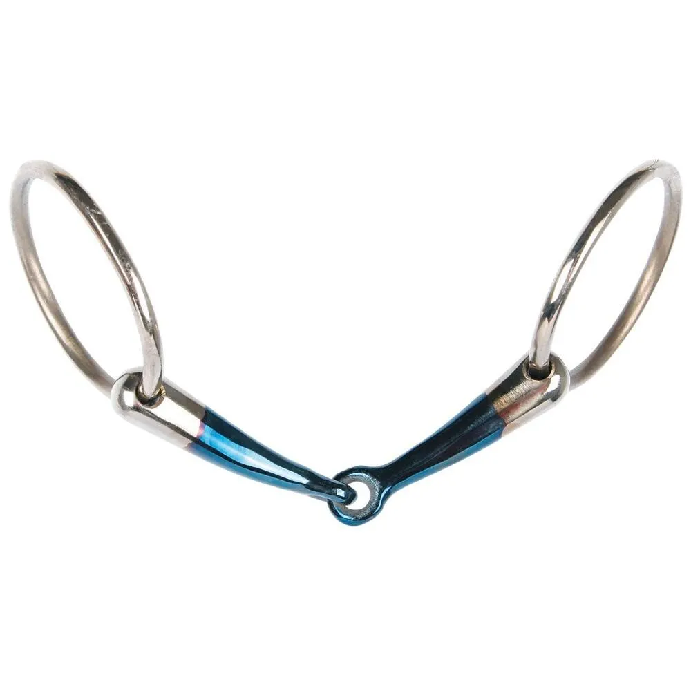 Mors 2 anneaux pour cheval Sweet Iron 16 mm