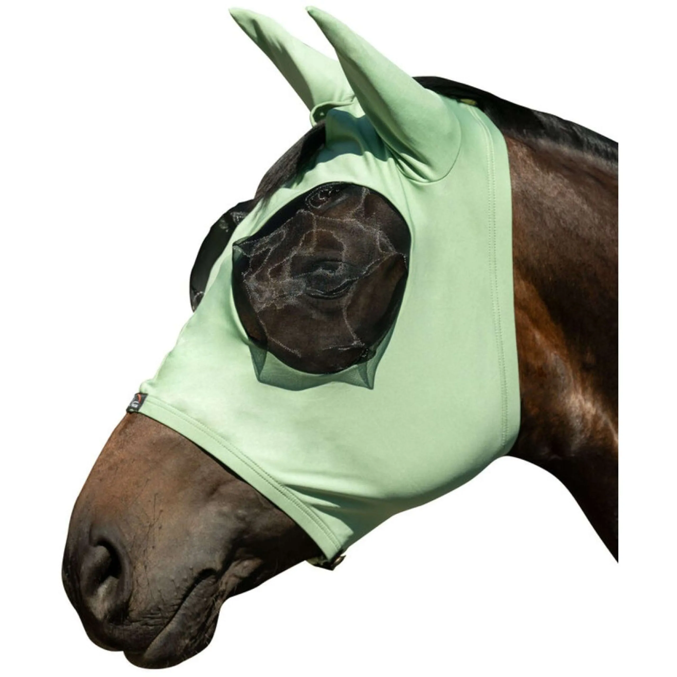 HKM Masque Anti-Mouches Elastic Jade