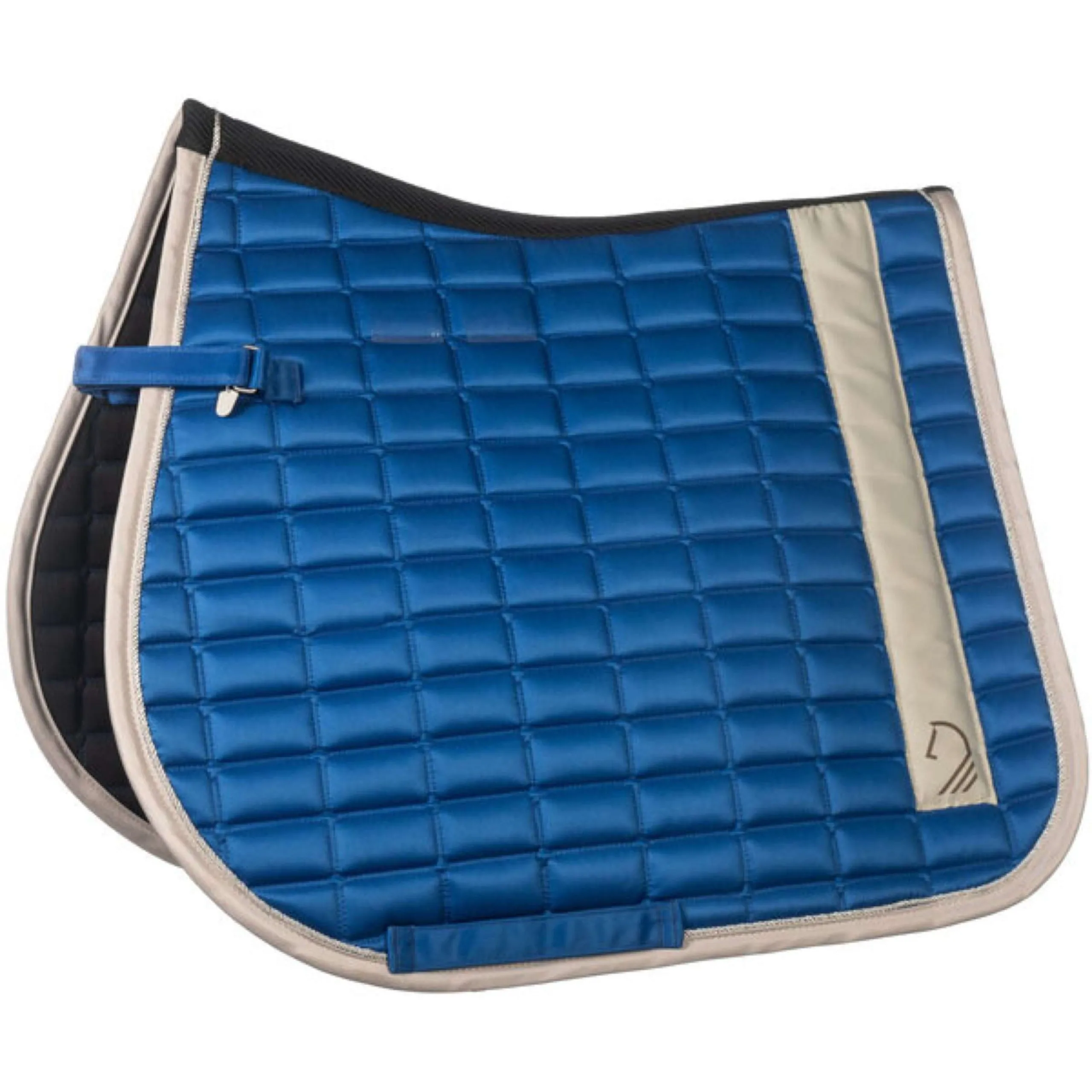 HKM Tapis de Selle Amalfi Polyvalent Bleu