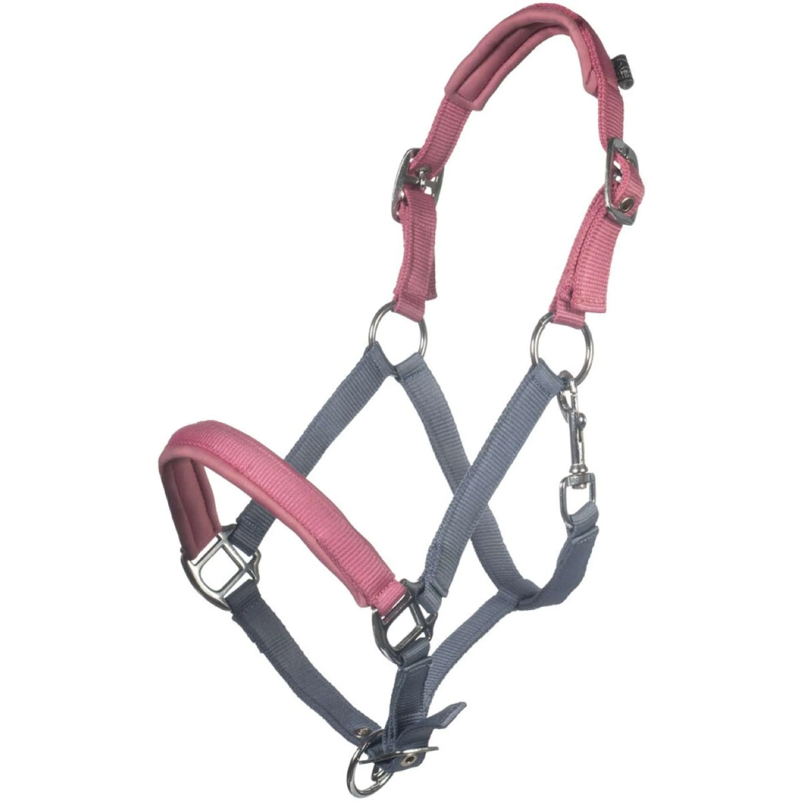 HKM Licol Barnie Bleu foncé/Rose Foncé