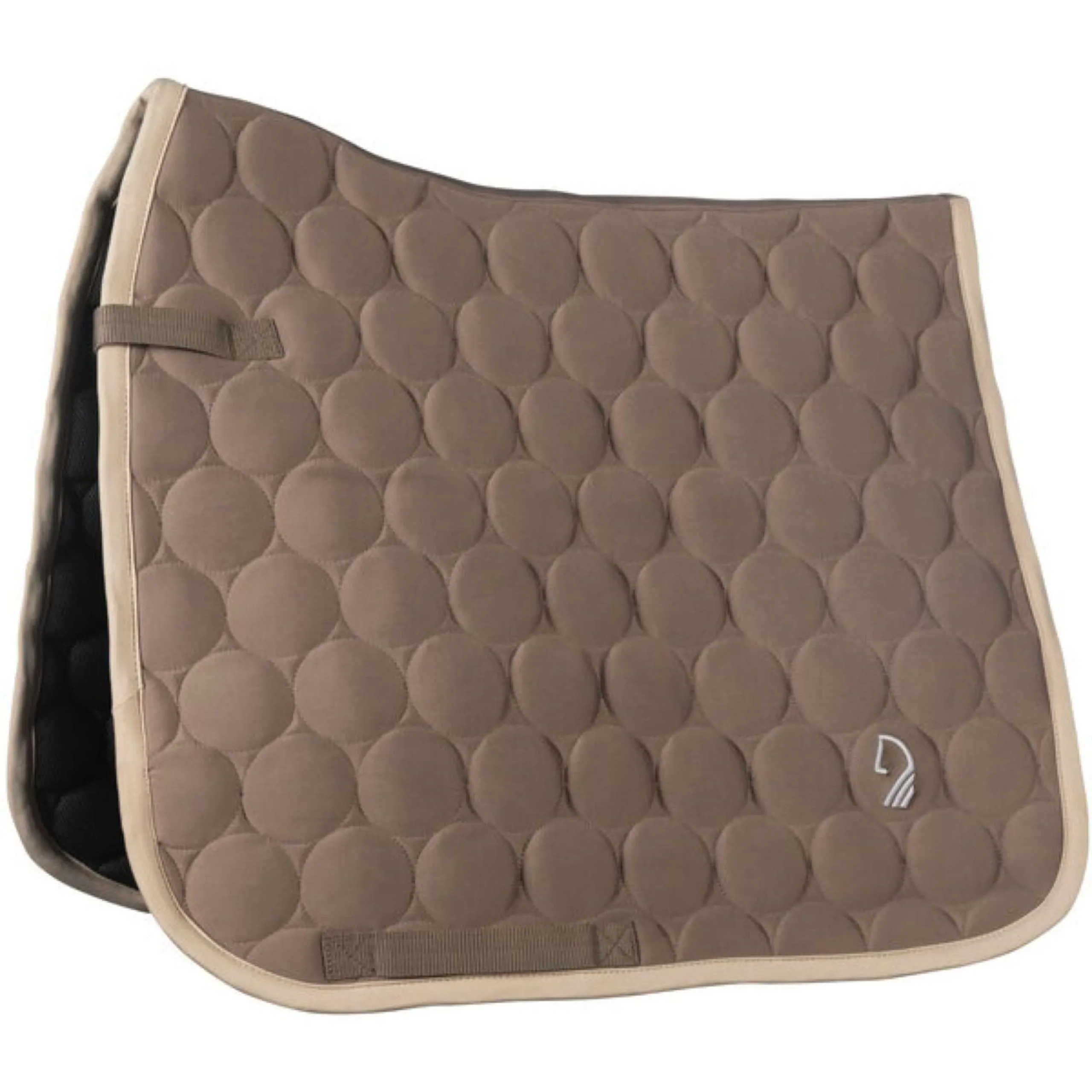 HKM Tapis de Selle Amalfi Sportive Dressage Taupe