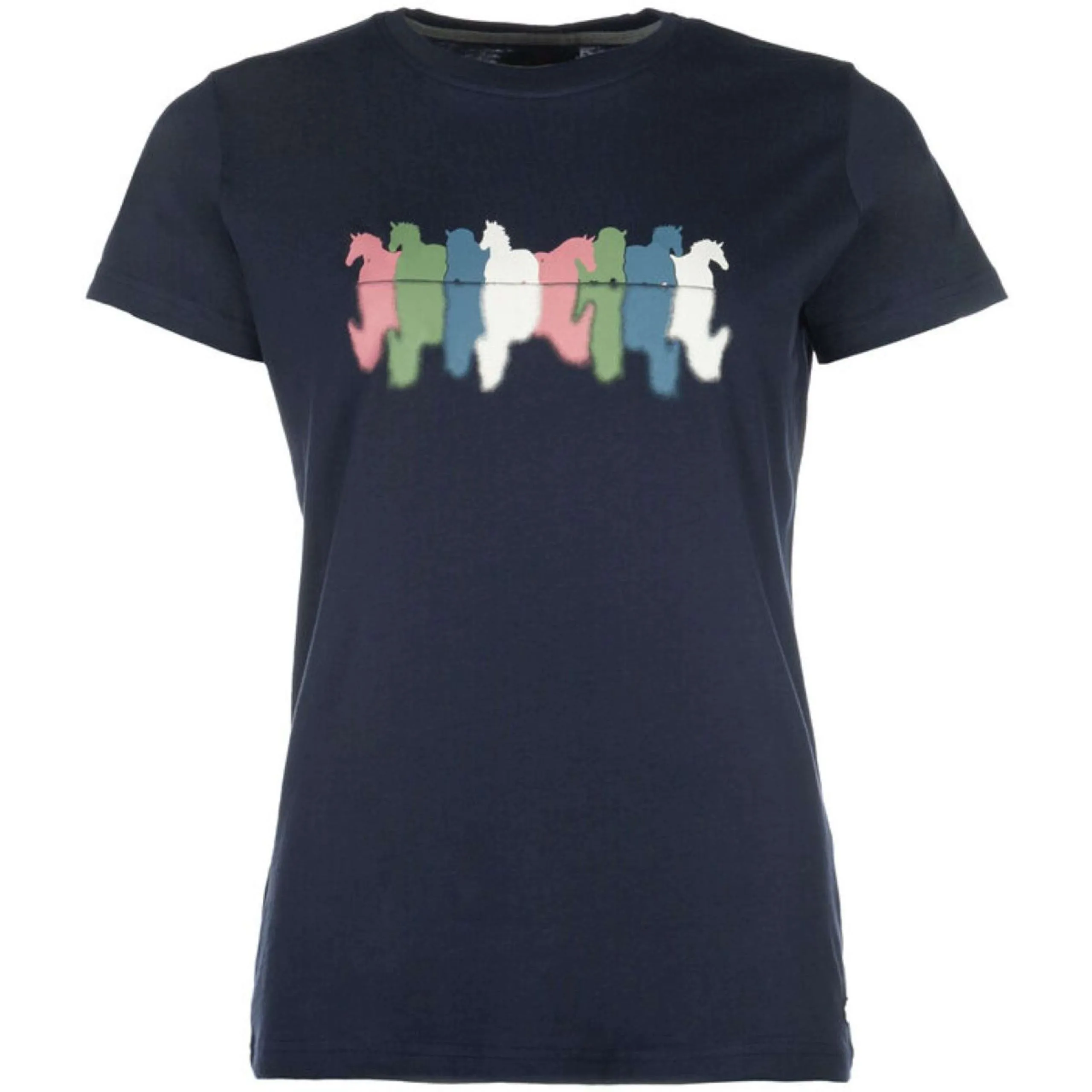HKM T-Shirt Mirror Bleu foncé