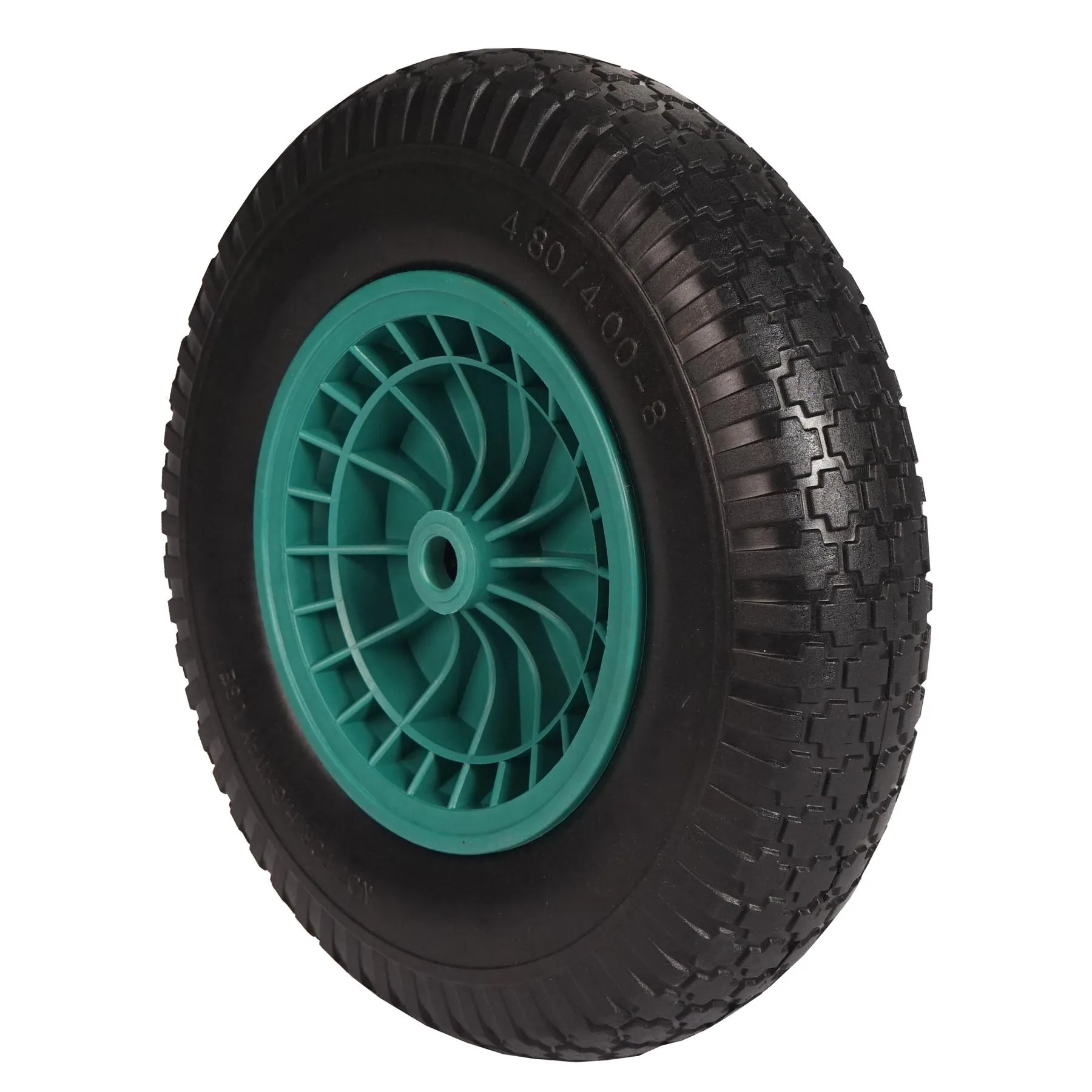 Roue anti-fuite brouette