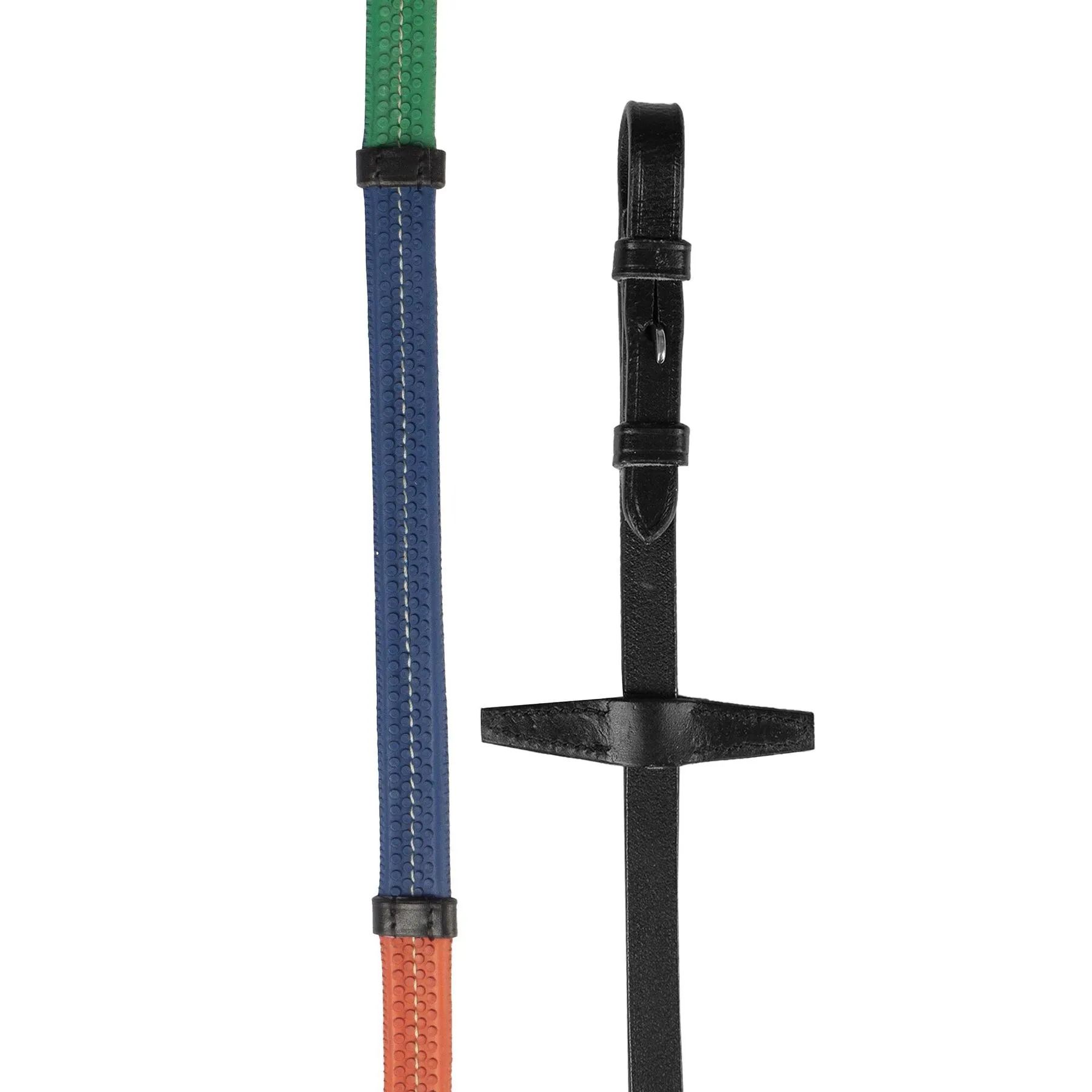 Rênes pour cheval d'entraînement en caoutchouc