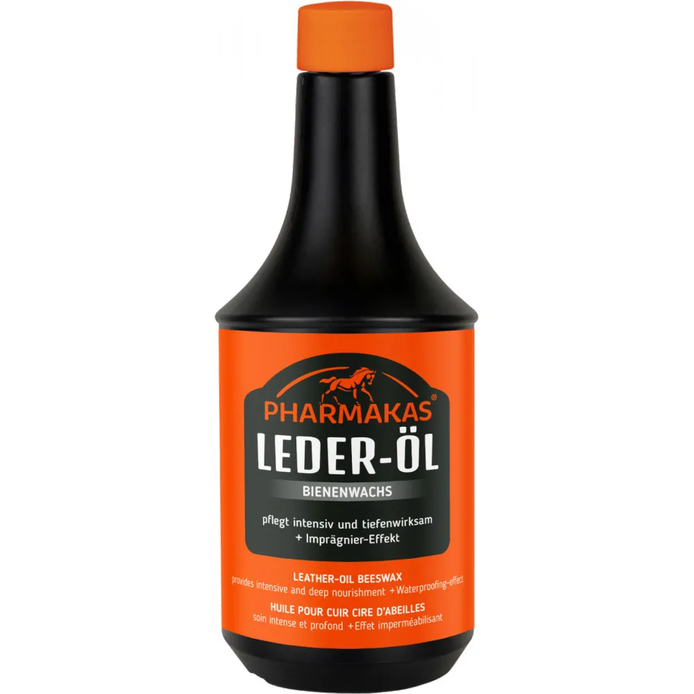 Huile à la cire d’abeille pour cuir Pharmakas