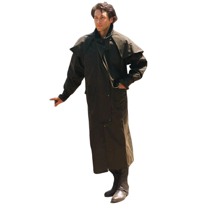 Randol's - Veste de pluie longue australienne brun