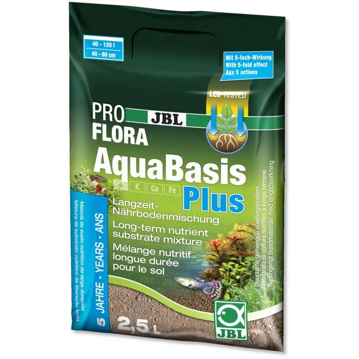 JBL ProFlora AquaBasis Plus Substrat Nutritif 2,5l