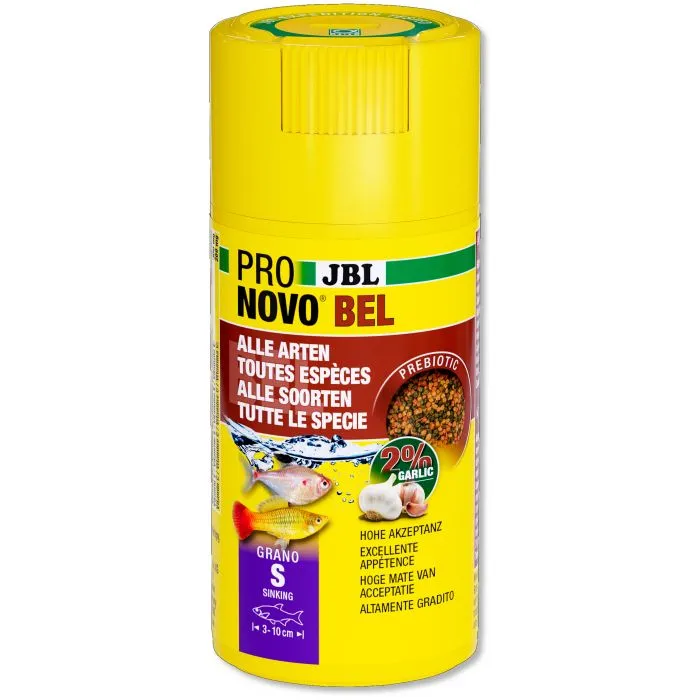 JBL ProNovo Bel S Aliment de Base en Granulés pour Poissons d'Aquarium 100ml