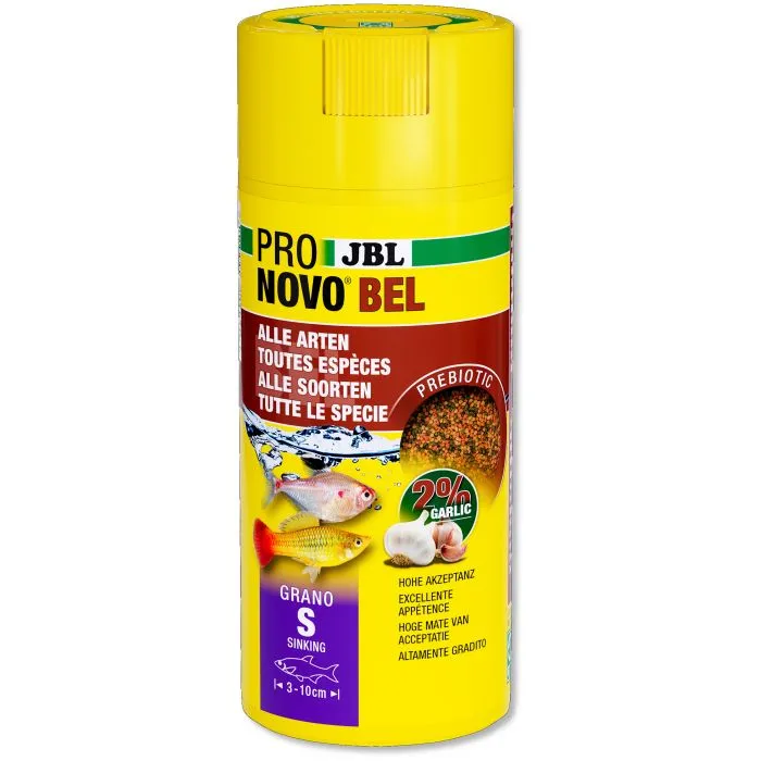 JBL ProNovo Bel S Aliment de Base en Granulés pour Poissons d'Aquarium 250ml