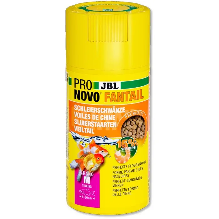 JBL ProNovo Fantail M Aliment en granulés pour Poissons 100ml