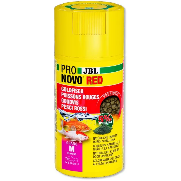 JBL ProNovo Red M Aliments en Granulé pour Poissons Rouges 100ml