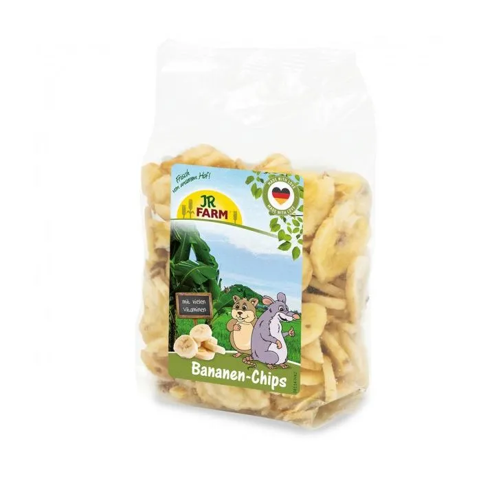 Jr Farm Chips de Banane Friandises Rongeurs 150g