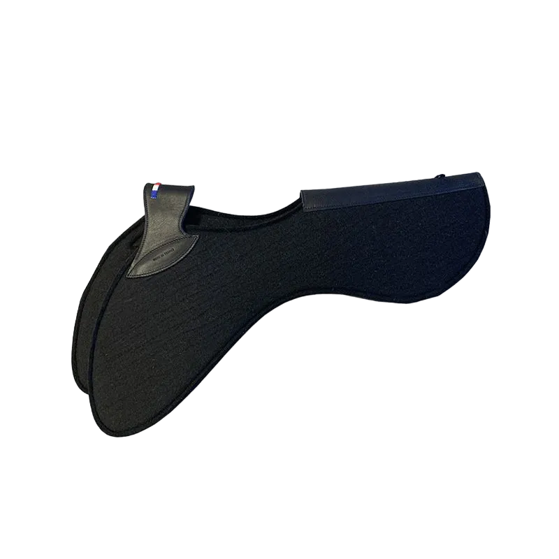 Jump'In - Amortisseur pour chevaux feutre Noir / Noir