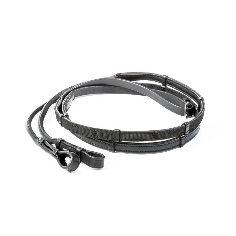 Rênes pour cheval cuir/caoutchouc