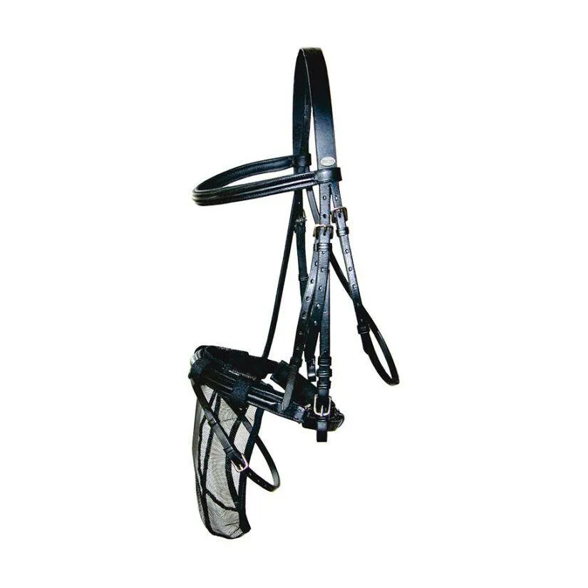 Protège naseaux anti-mouche pour cheval