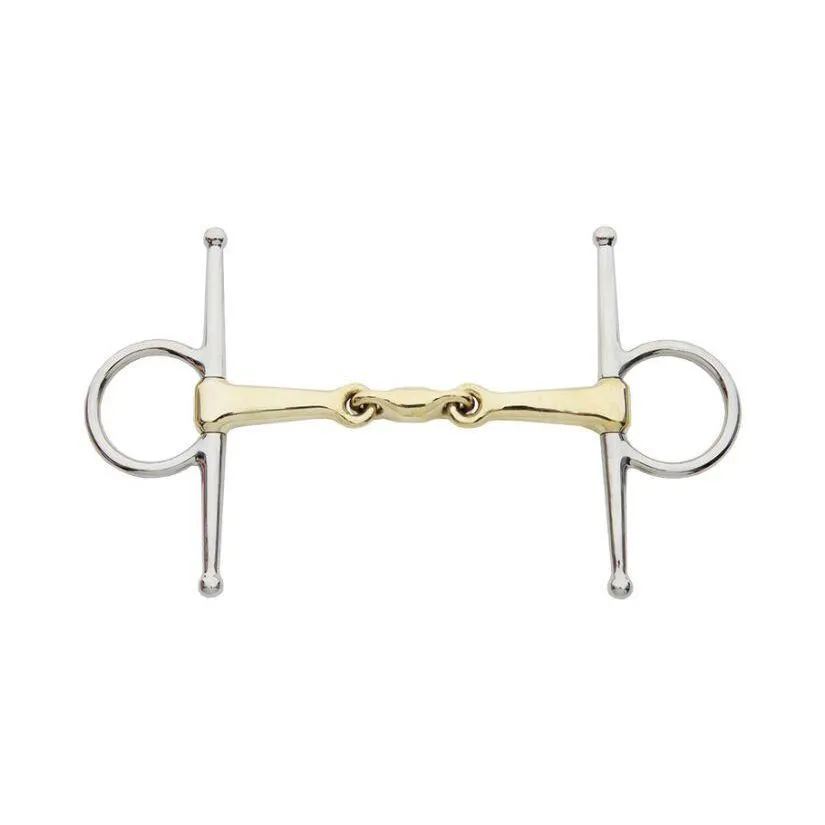Mors à aiguille pour cheval double brisure KavalBit 16 mm