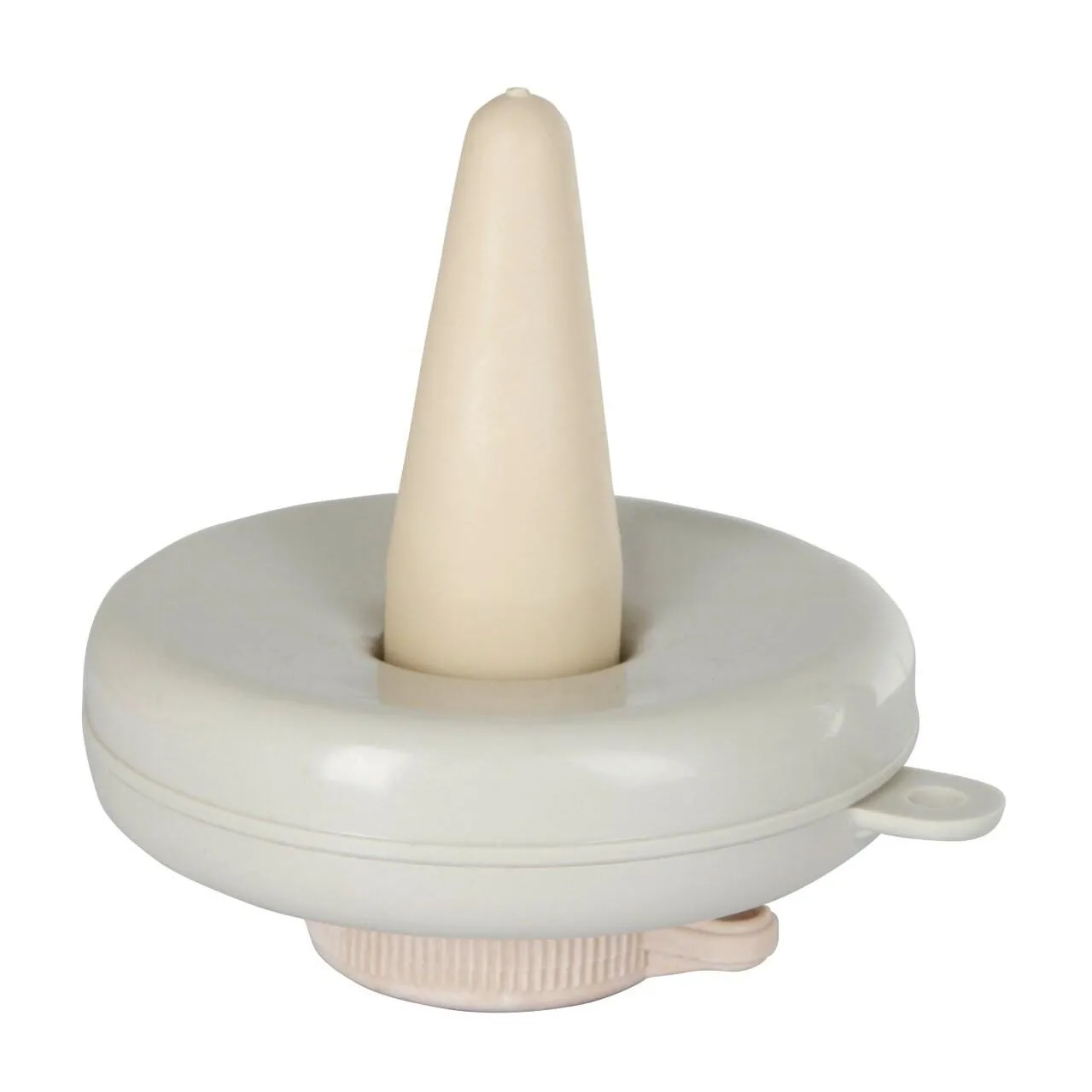 Tétine flottante avec anneau de fixation