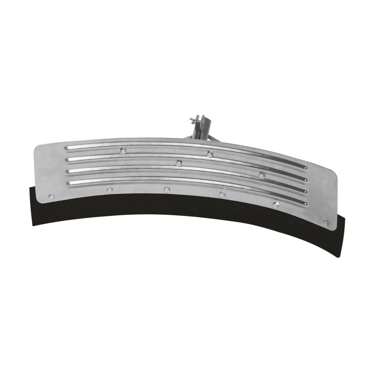 Racloir à déjection/lisier courbe, zingué