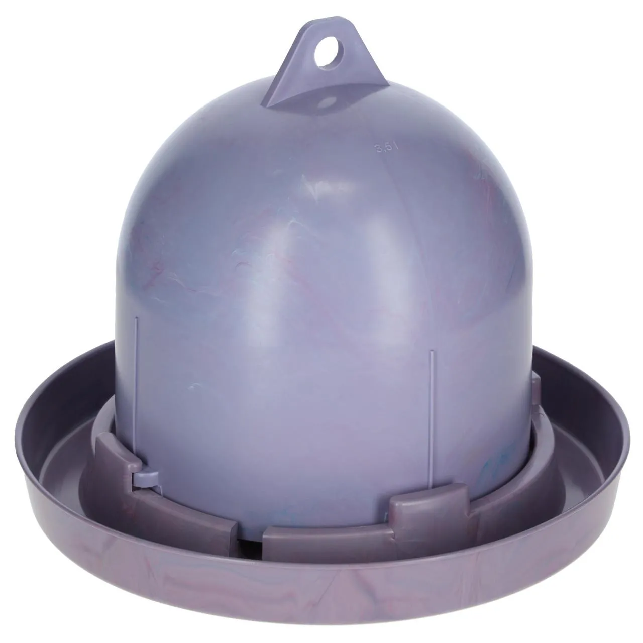 Abreuvoir en plastique recyclé poules/poussins