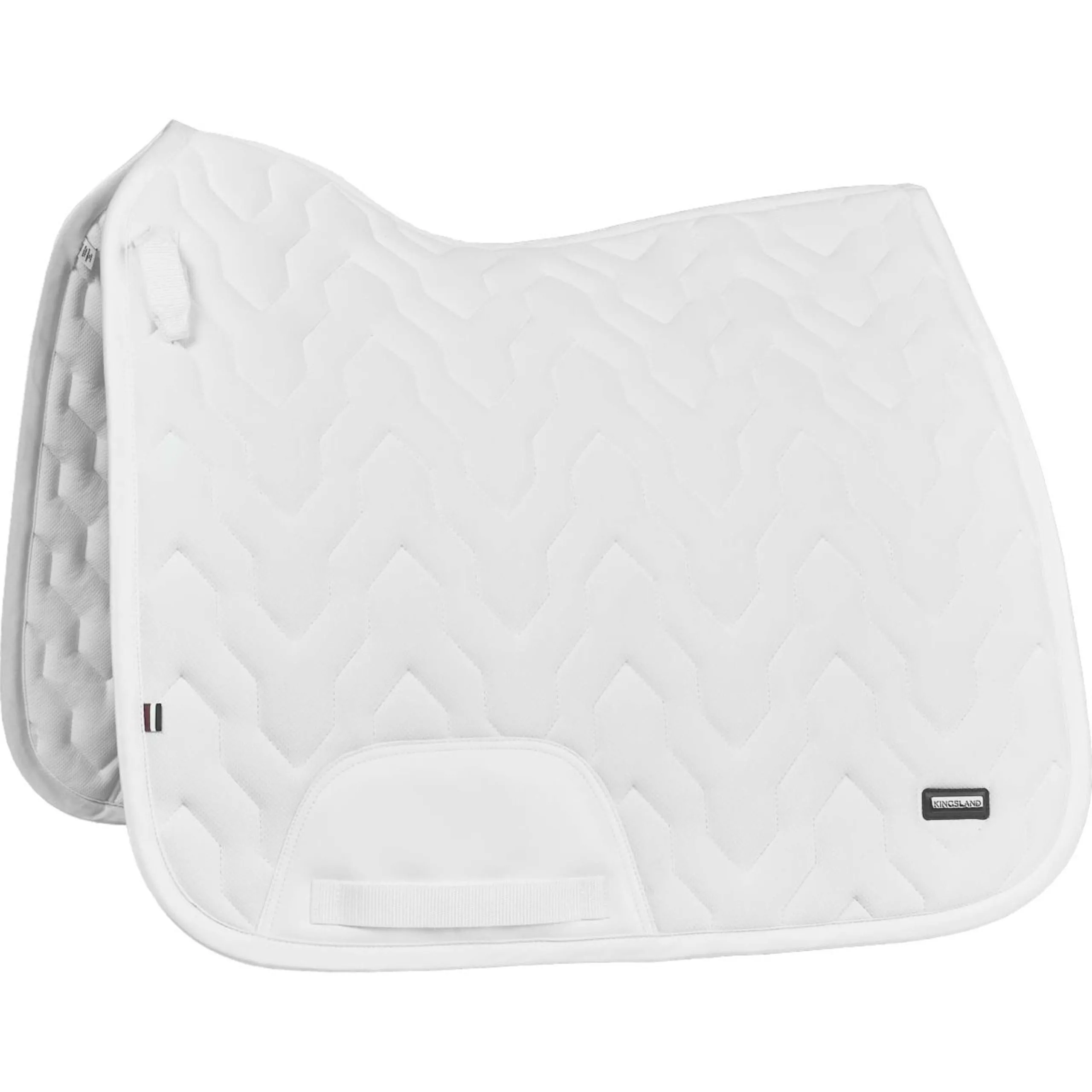 Kingsland Tapis de Selle Nelly Cooling Dressage Blanc