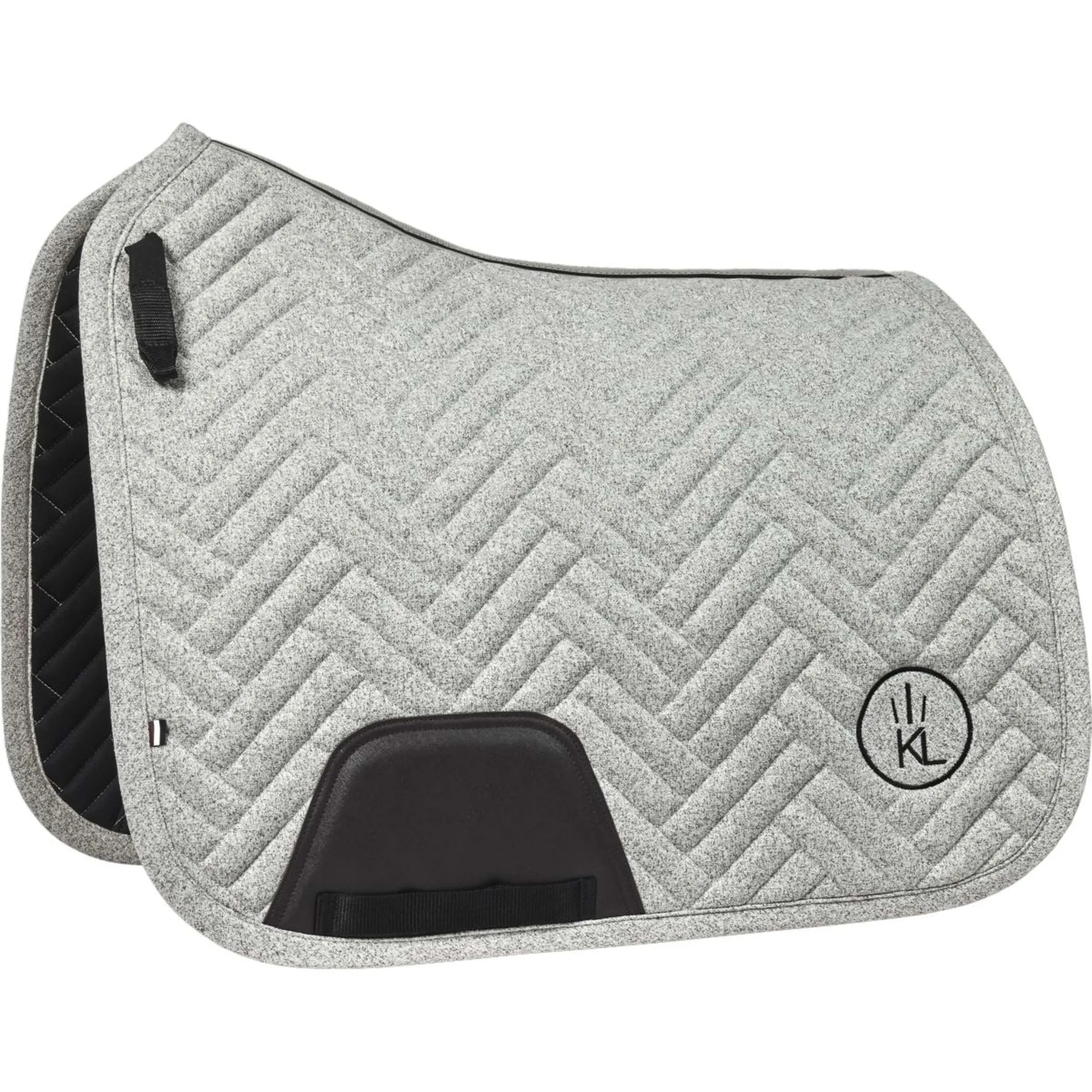 Kingsland Tapis de Selle Nexus Melange Dressage Cobblestone