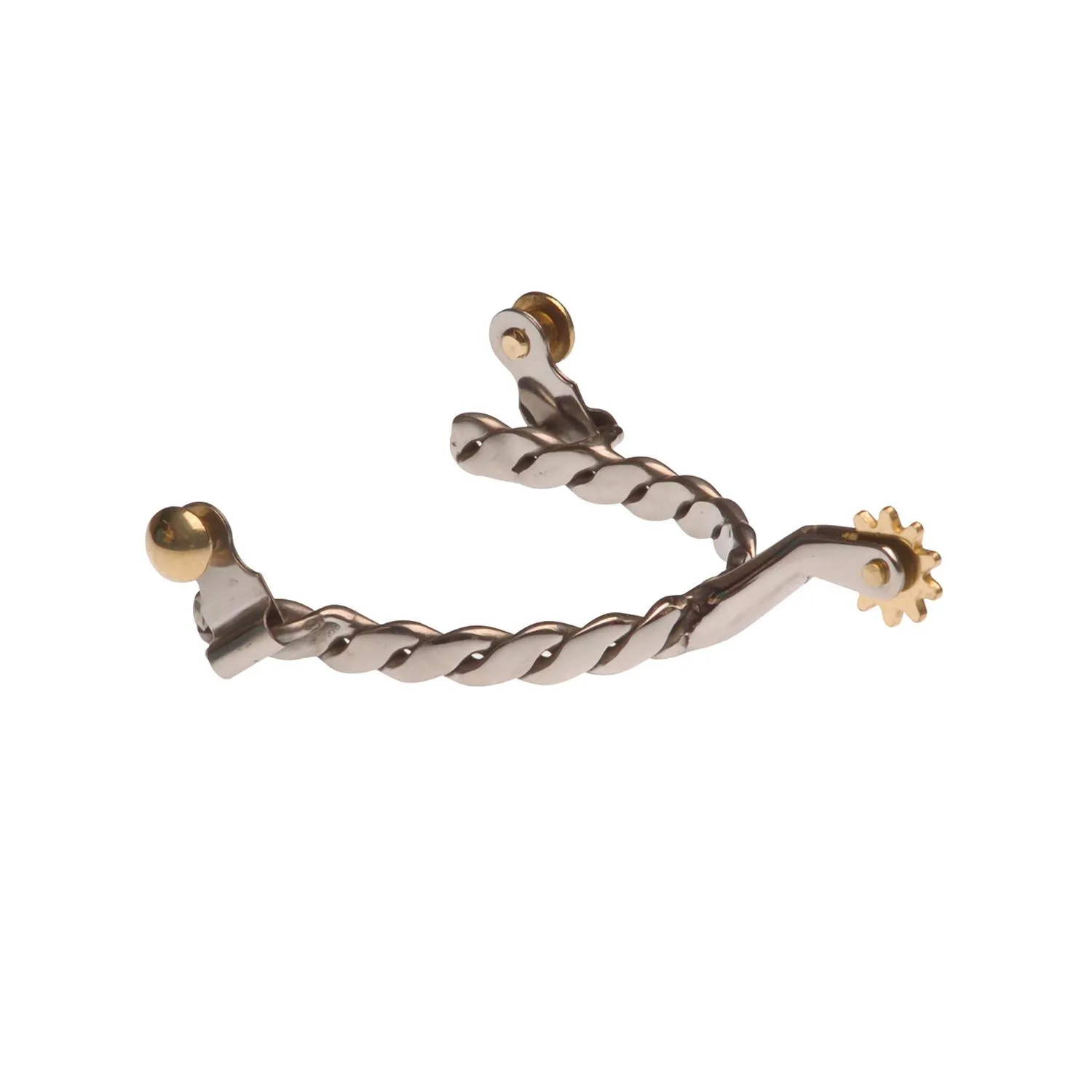 Éperon d'équitation western tressés