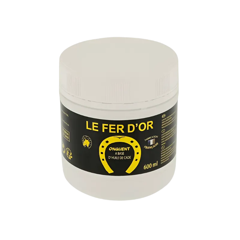 Onguent du Maréchal - Onguent pour sabots Le Fer d'Or à l'Huile de cade