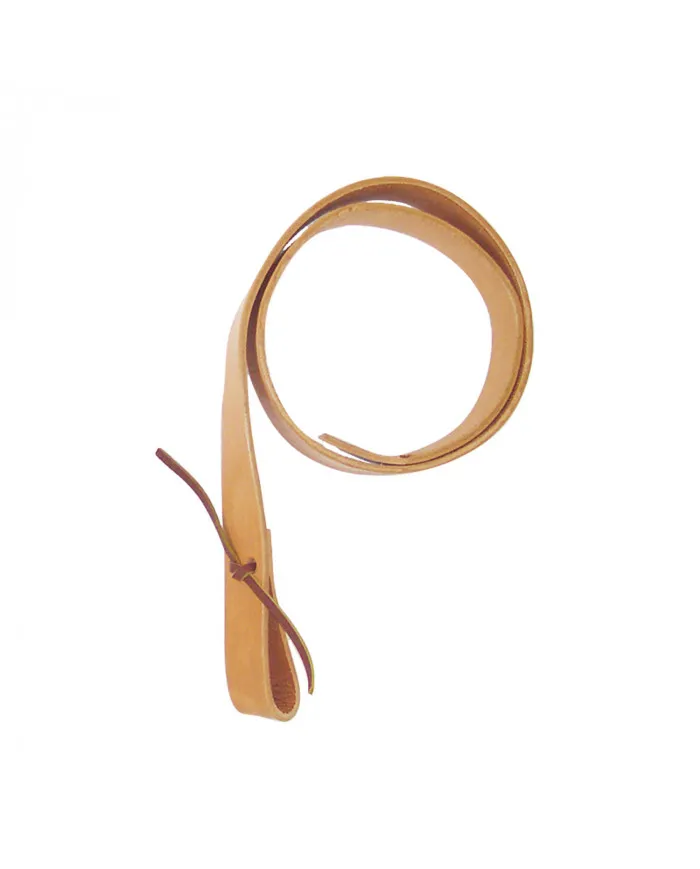 Long Striker en cuir de selle western