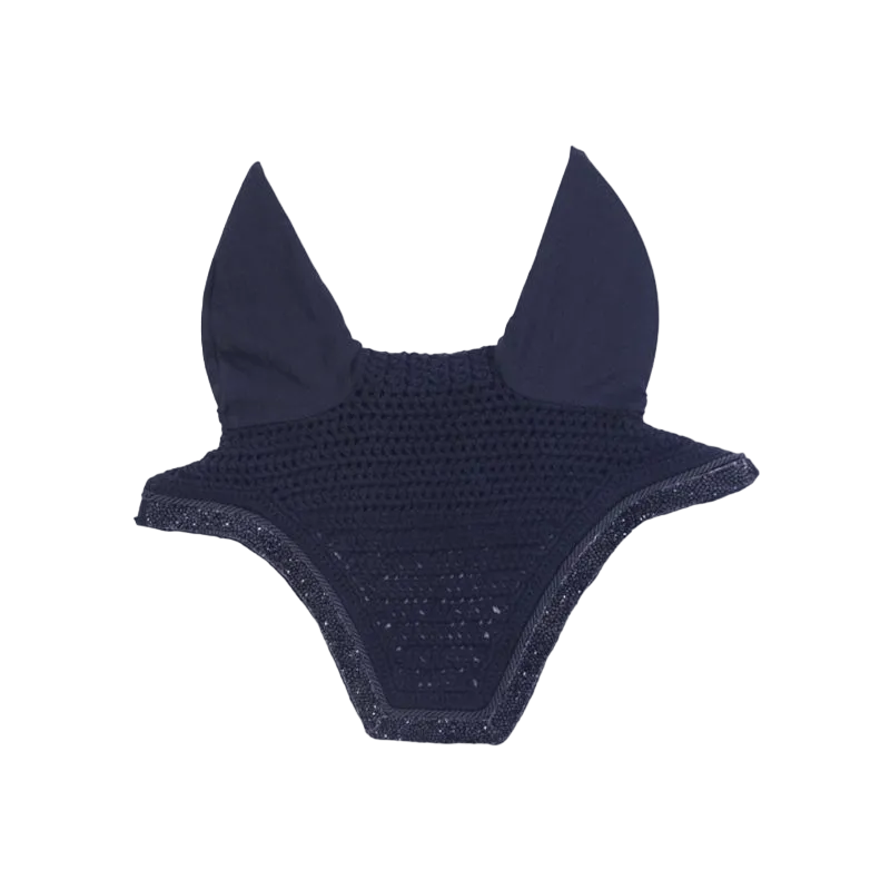 Kentucky Horsewear - Bonnet pour cheval Wellington Glitter Stone marine