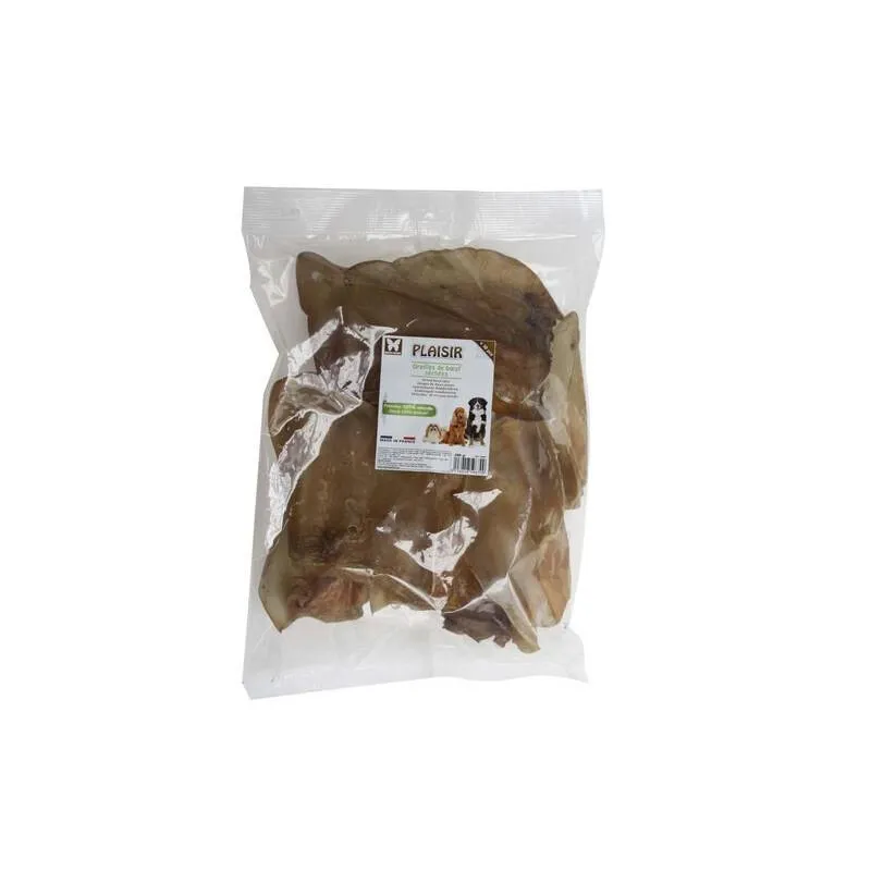 Friandise pour chien oreille boœuf (x10)