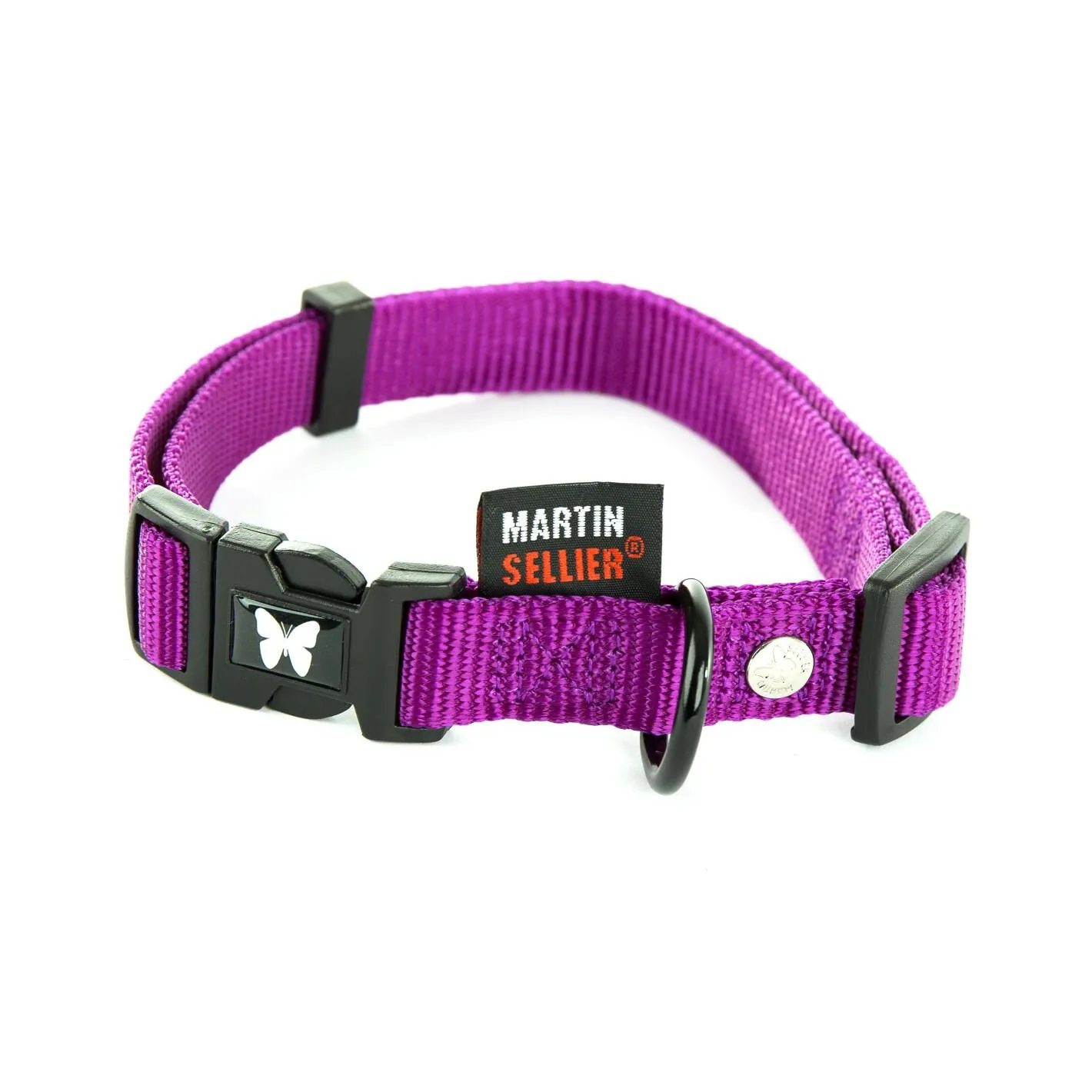 Collier réglable nylon pour chien 16-30/45