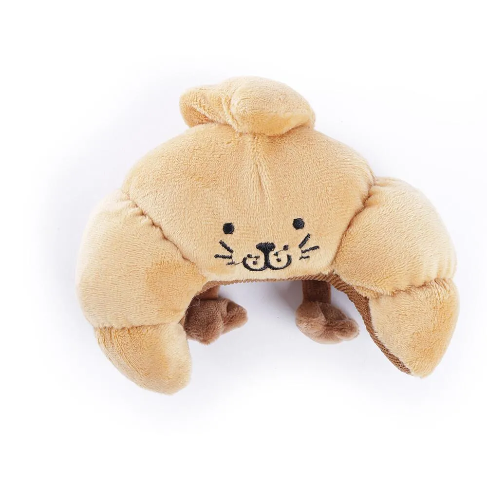 Peluche pour chien croissant
