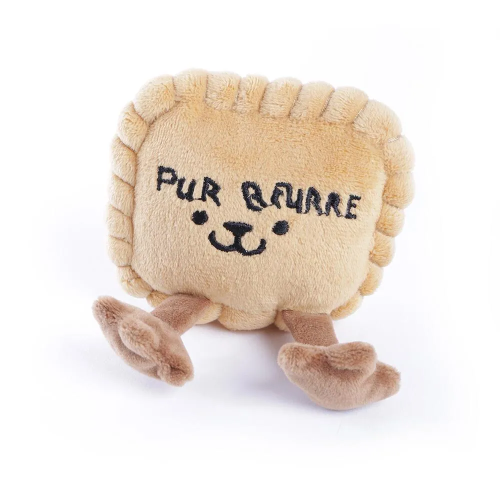 Peluche pour chien petit beurre