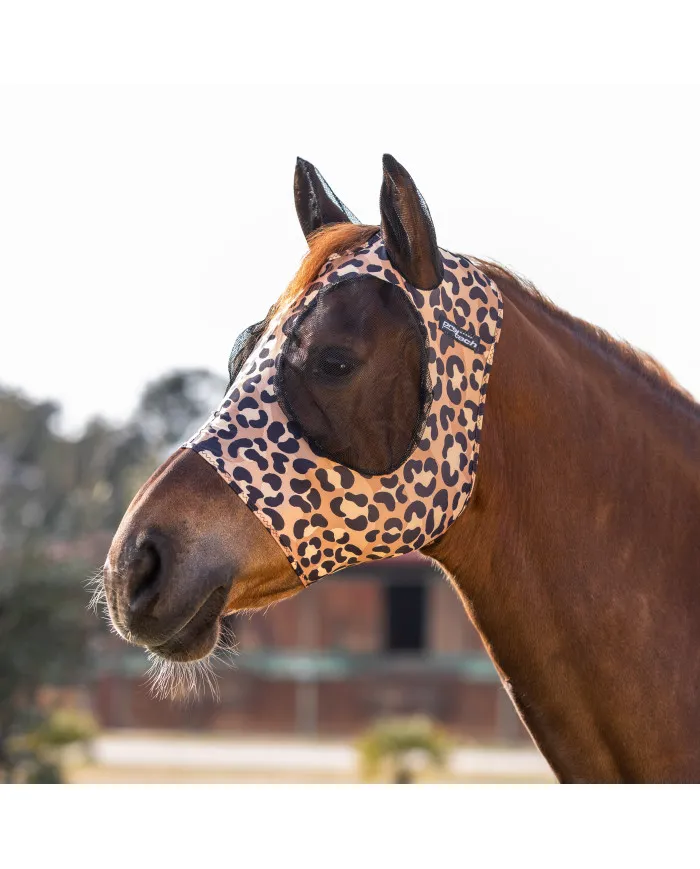 Maschera Anti Mosche in Lycra Con Retina Copriorecchie