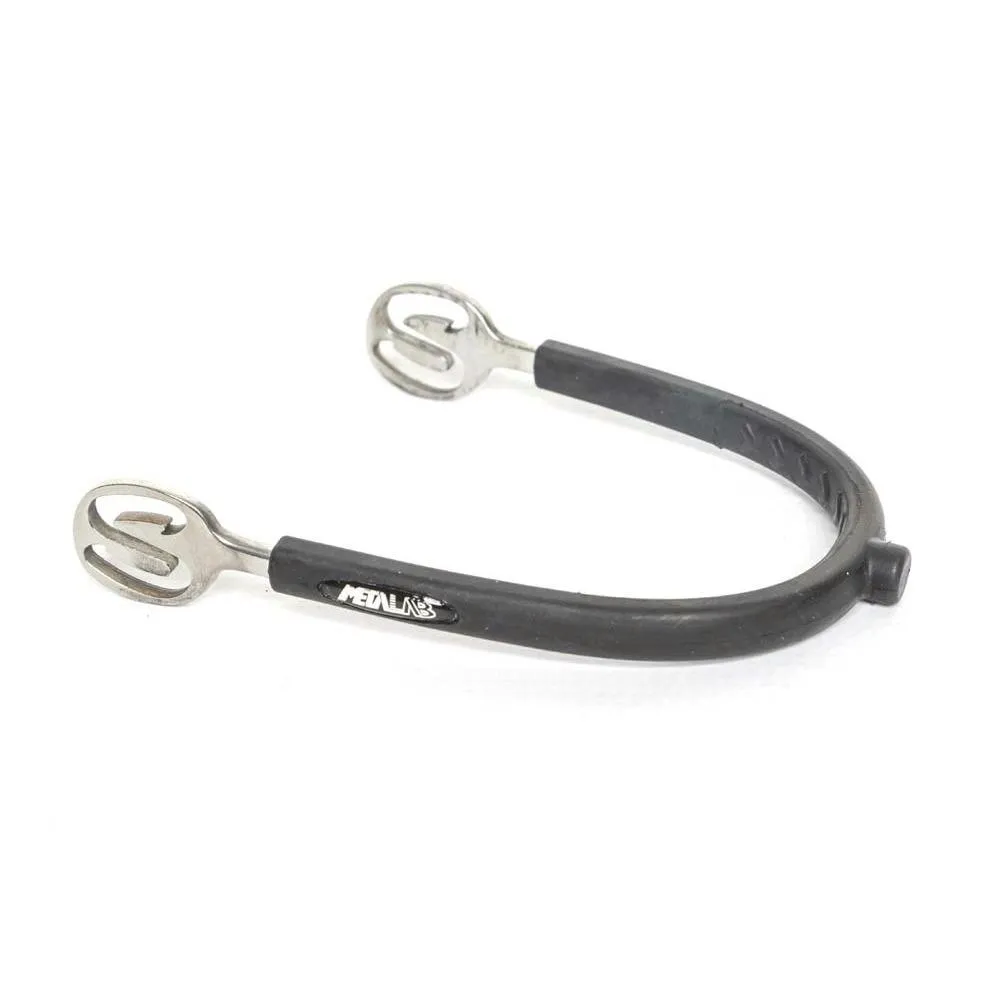 Éperons d'équitation tige caoutchouc Prince de Galles