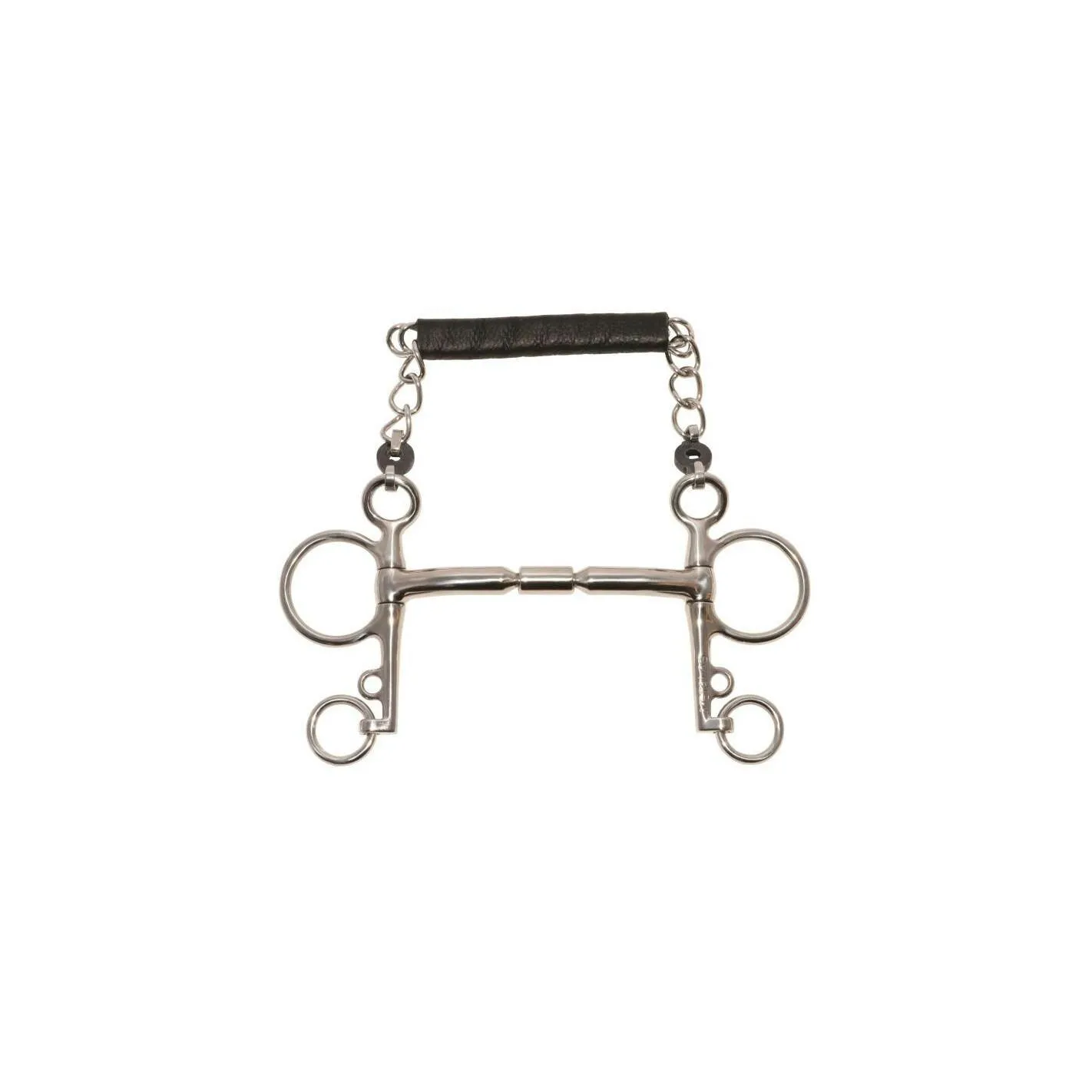 Pelham pour cheval droit branches courtes Elite