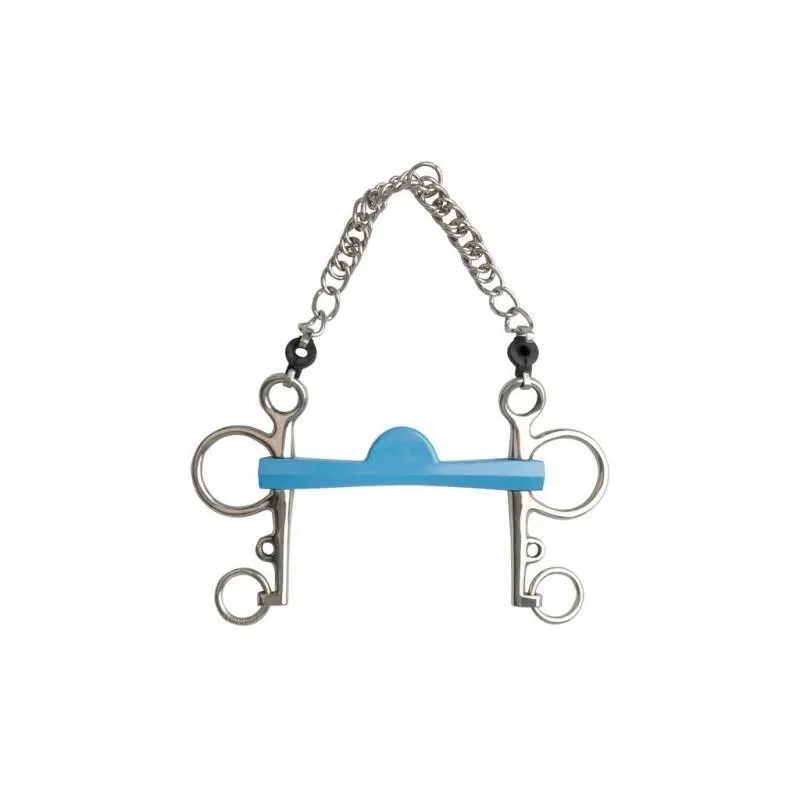 Pelham pour cheval demi-lune branches longues Flexi